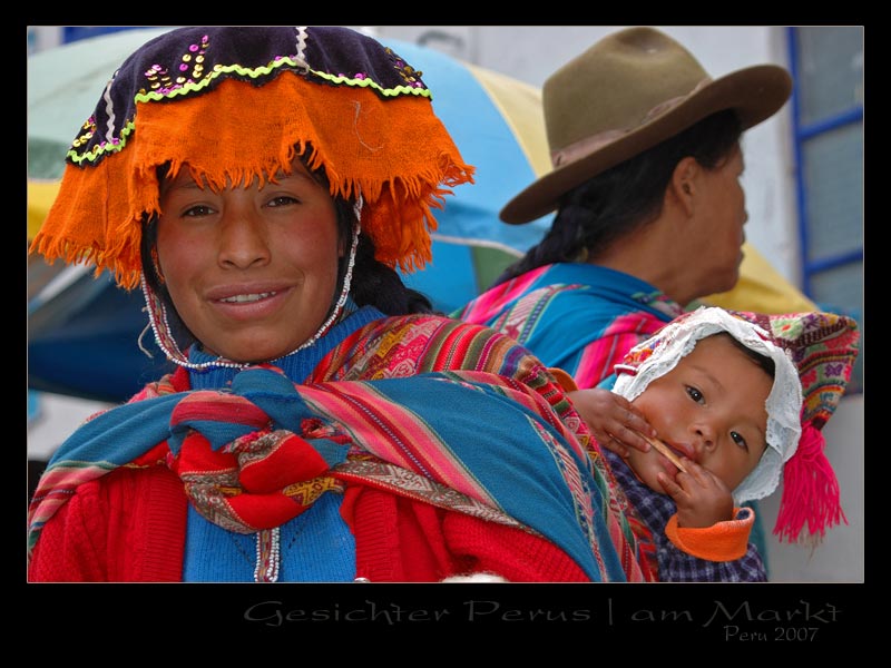 Gesichter Perus 2007 / Zusammen