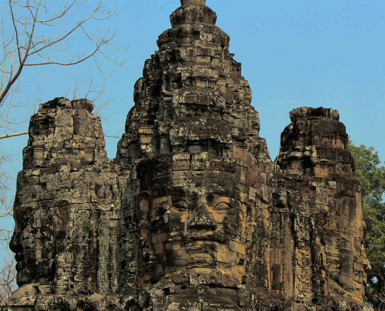 Gesichter von Angkor Thom