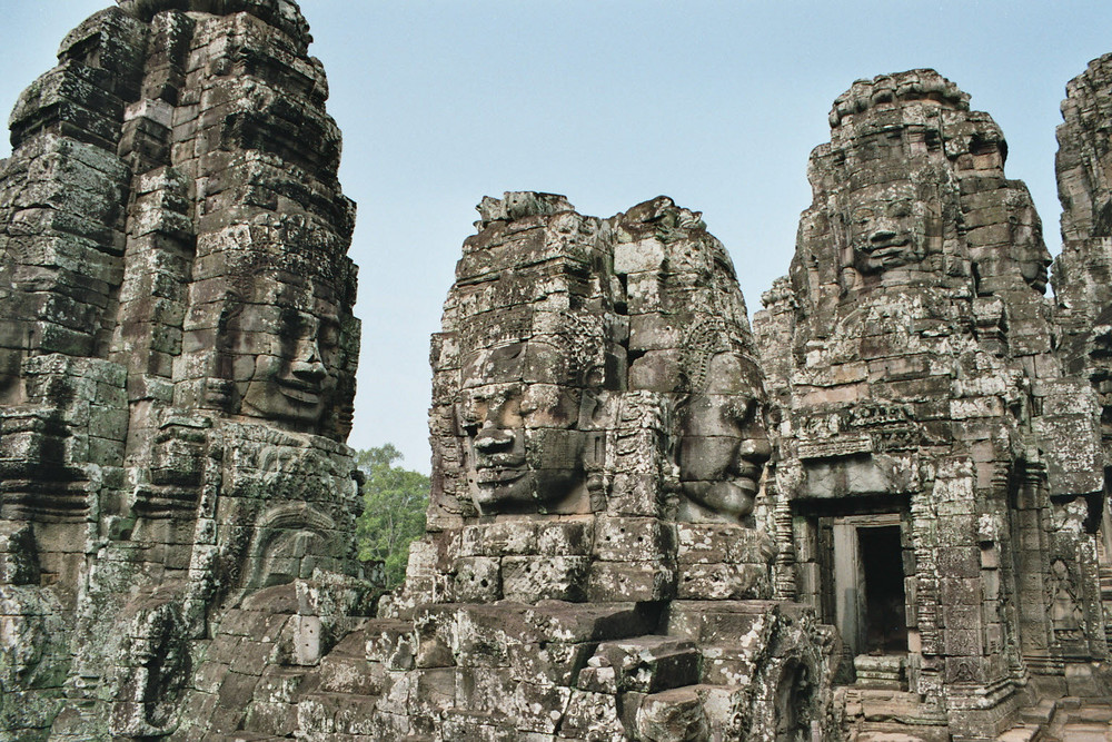 ...Gesichtertürme des Bayon ...