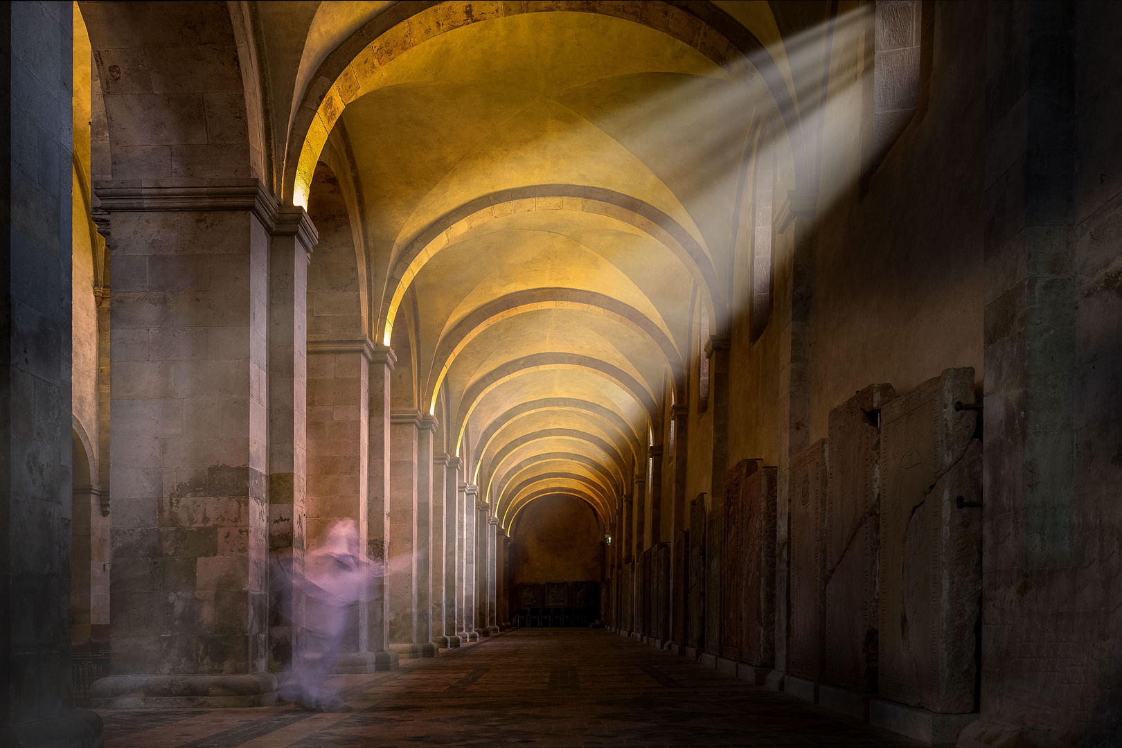 Gespensterbegegnung im Kloster Eberbach