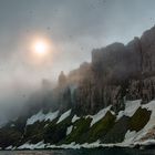 Gespenstisch am Alkefjellet (Mount Guillemot, Spitzbergen)