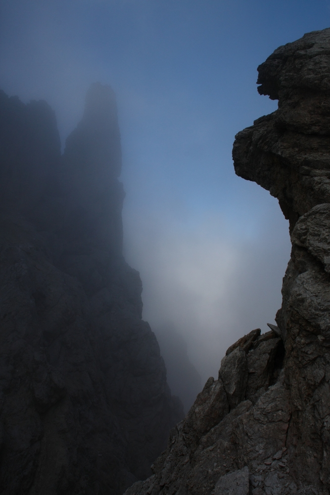 gespenstische Dolomiten