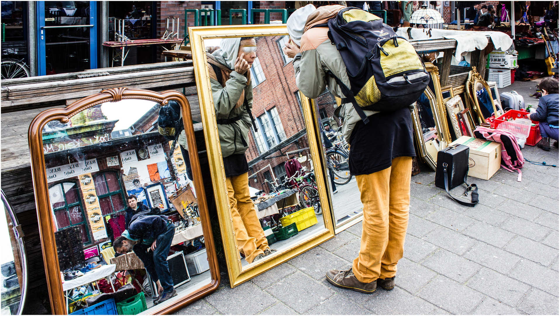 Gespiegelt ... auf dem FLOHMARKT