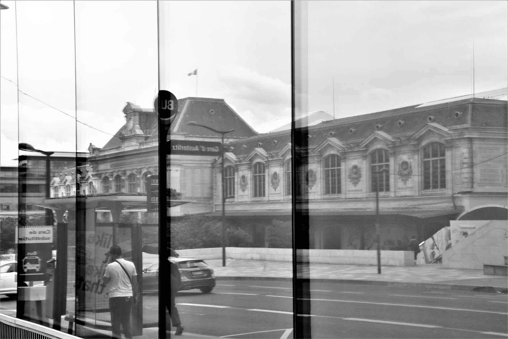 Gespiegelt: Gare d’Austerlitz