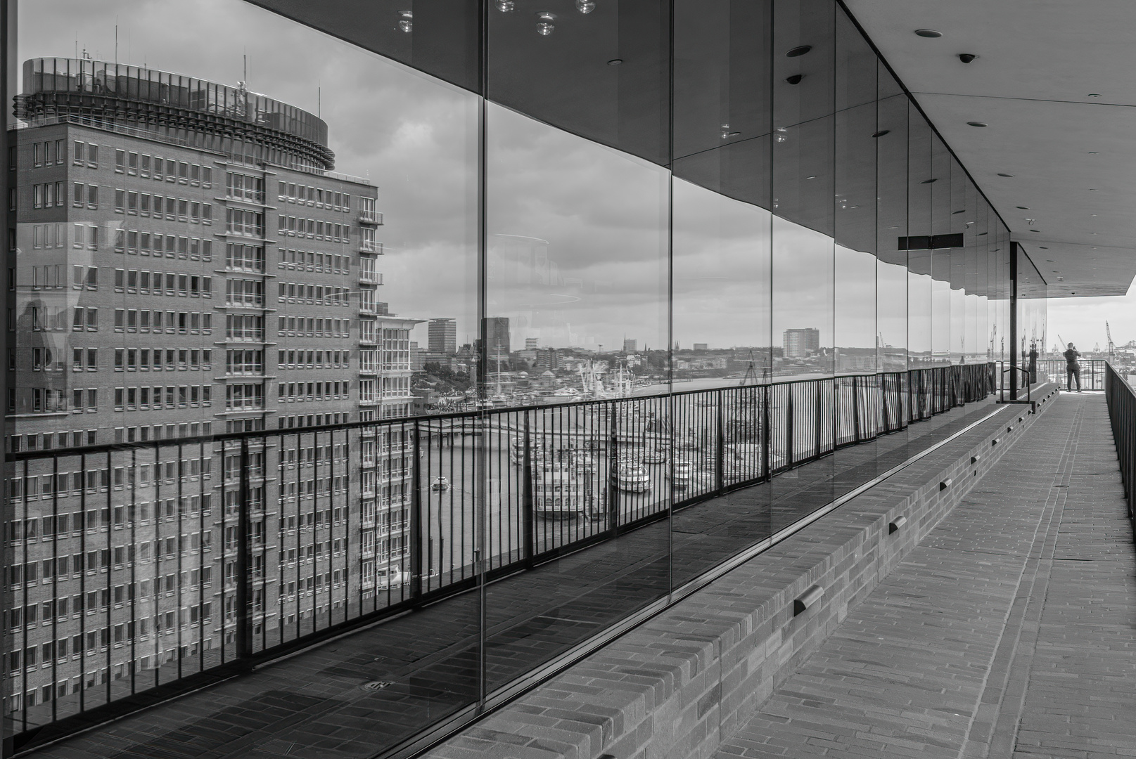 Gespiegelt in der Elbphilharmonie 