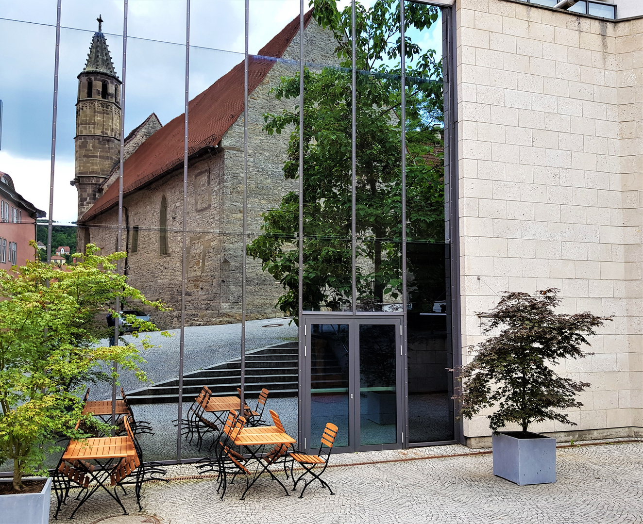 Gespiegelte Johanniterkirche