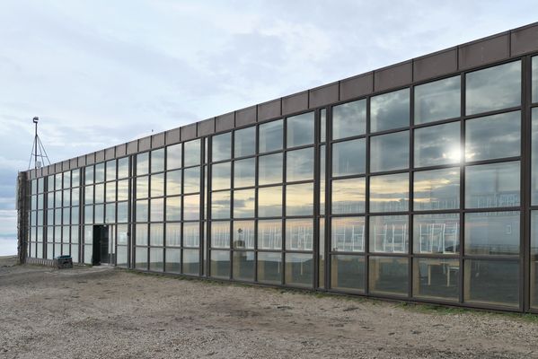 gespiegelte Mitternachtssonne