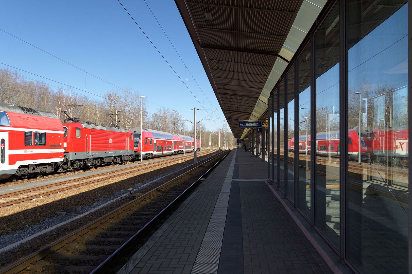 Gespiegelte S-Bahnen