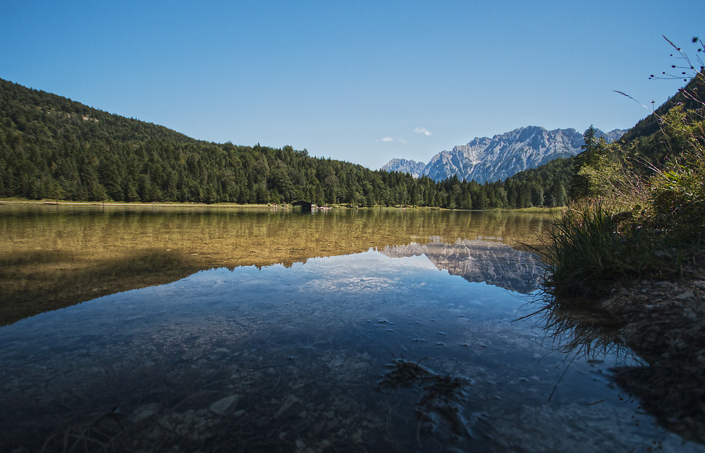 Gespiegelte Schönheit Ferchensee