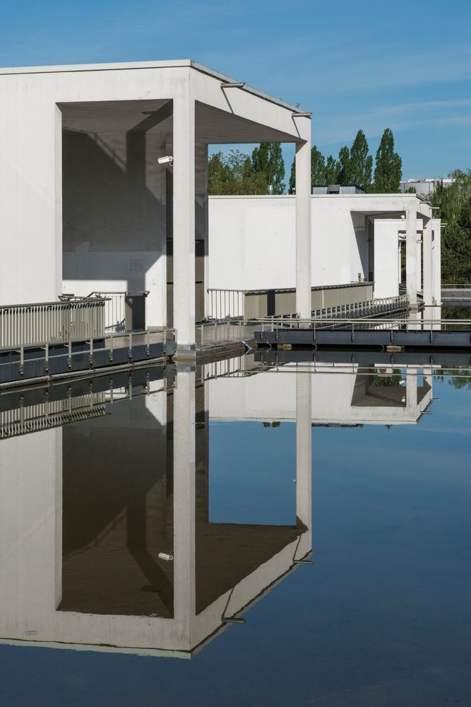 Gespiegelte Treppenhäuser