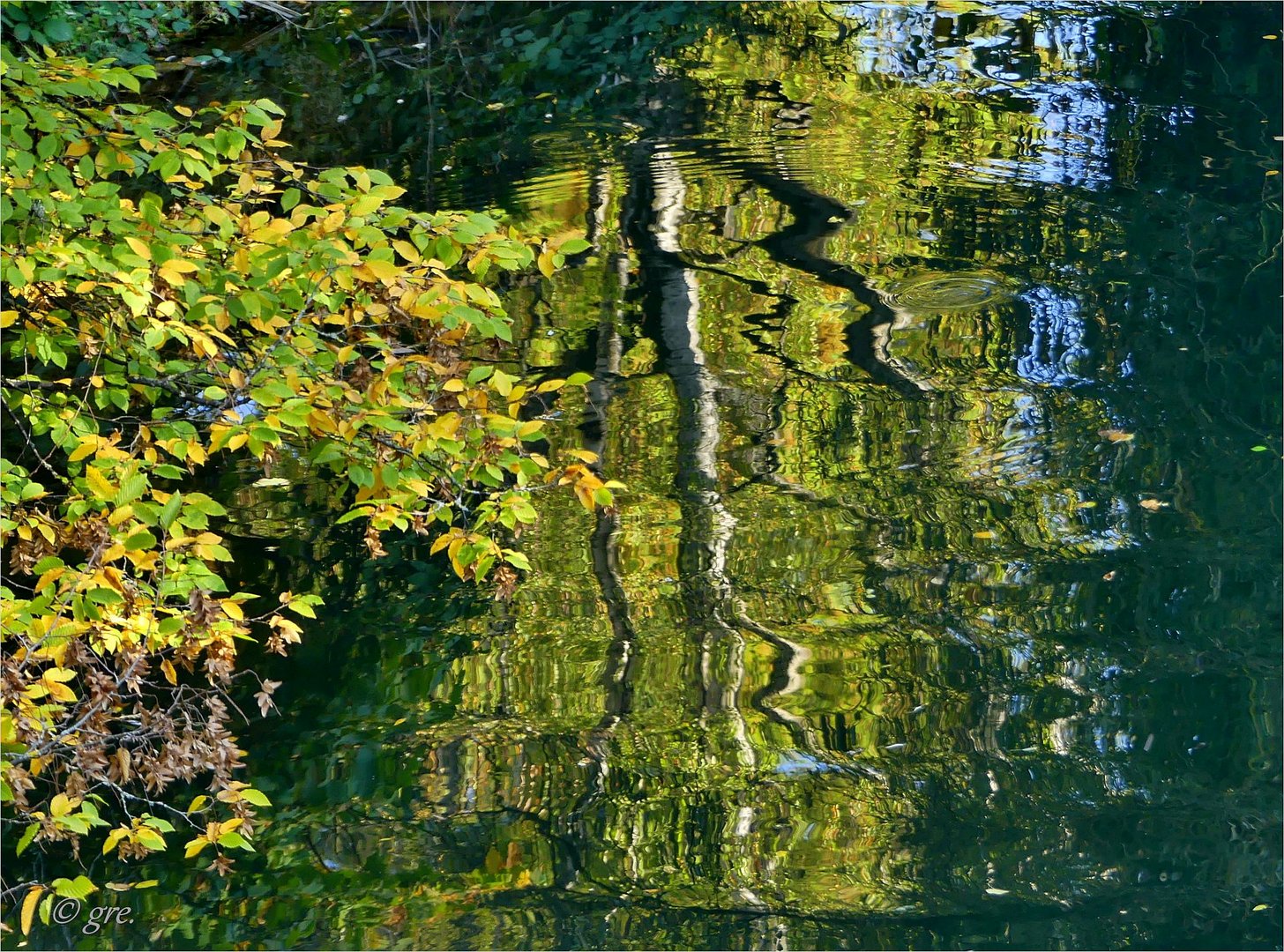 Gespiegelter Oktober