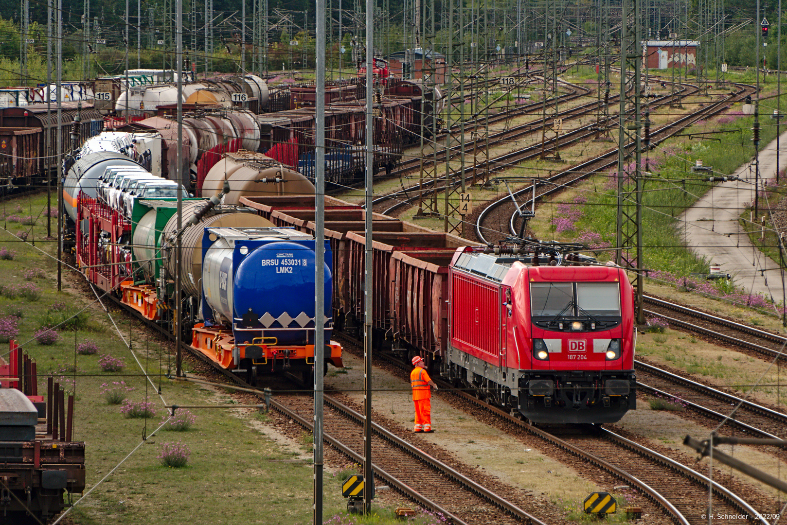 Gespräch mit dem Lokführer - Rbf München-Nord