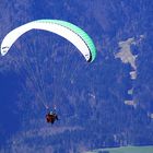 Gestartet vom Gipfel des Nebelhorns