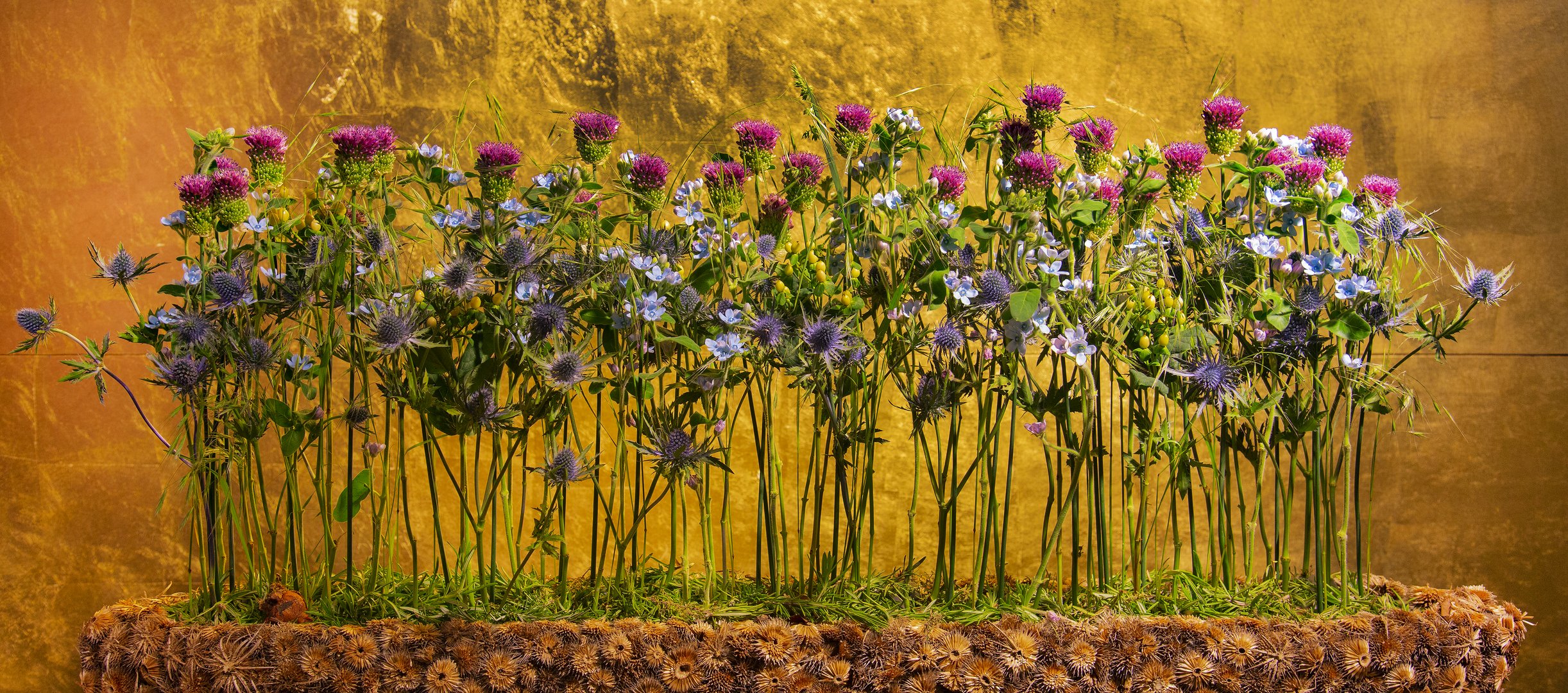 Gesteck bei der Remstal-Blumenschau