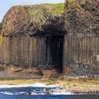 Gesteinsformationen auf der Insel Staffa