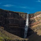 Gesteinsschichtung am Hengifoss