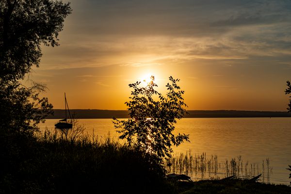 Gestern Abend am Ammersee