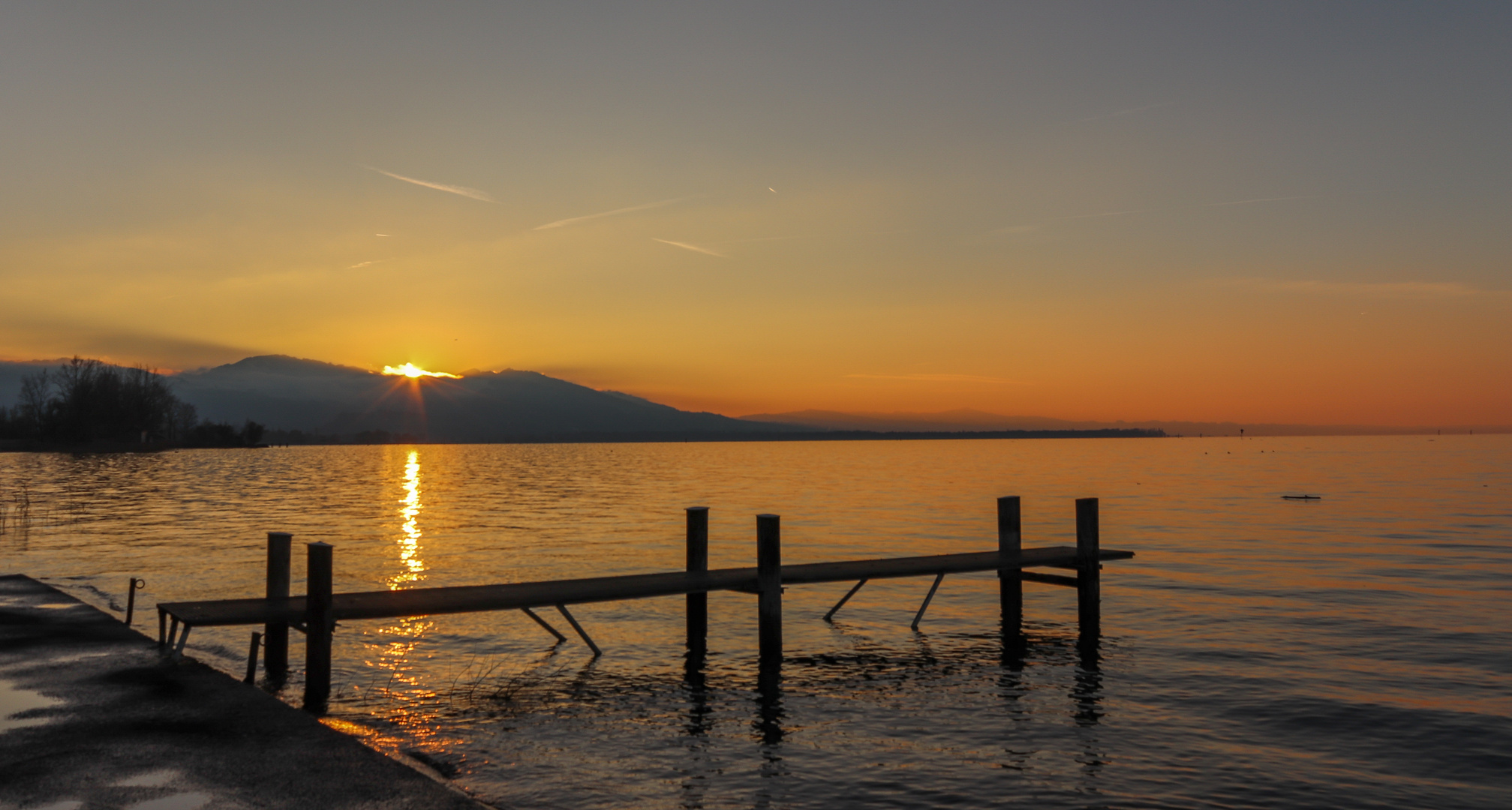 Gestern Abend am Bodensee