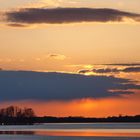 gestern Abend am Dieksee in Malente