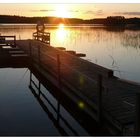 Gestern Abend am Joutsijärvi