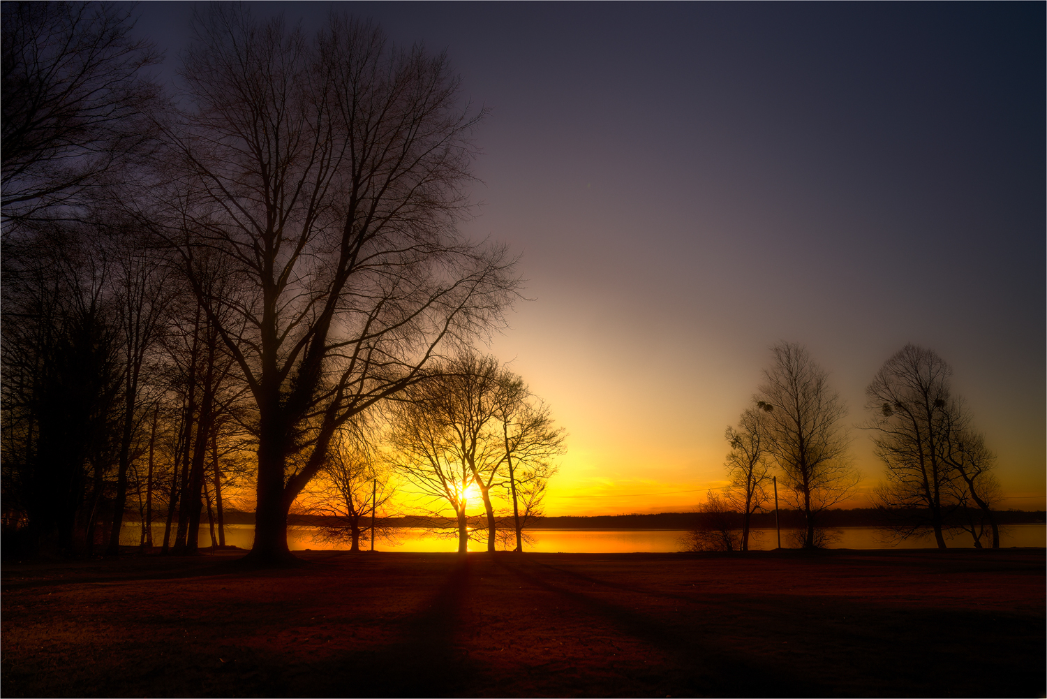 Gestern Abend am Starnberger See ...