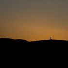 gestern Abend ... Blick auf den Taunus