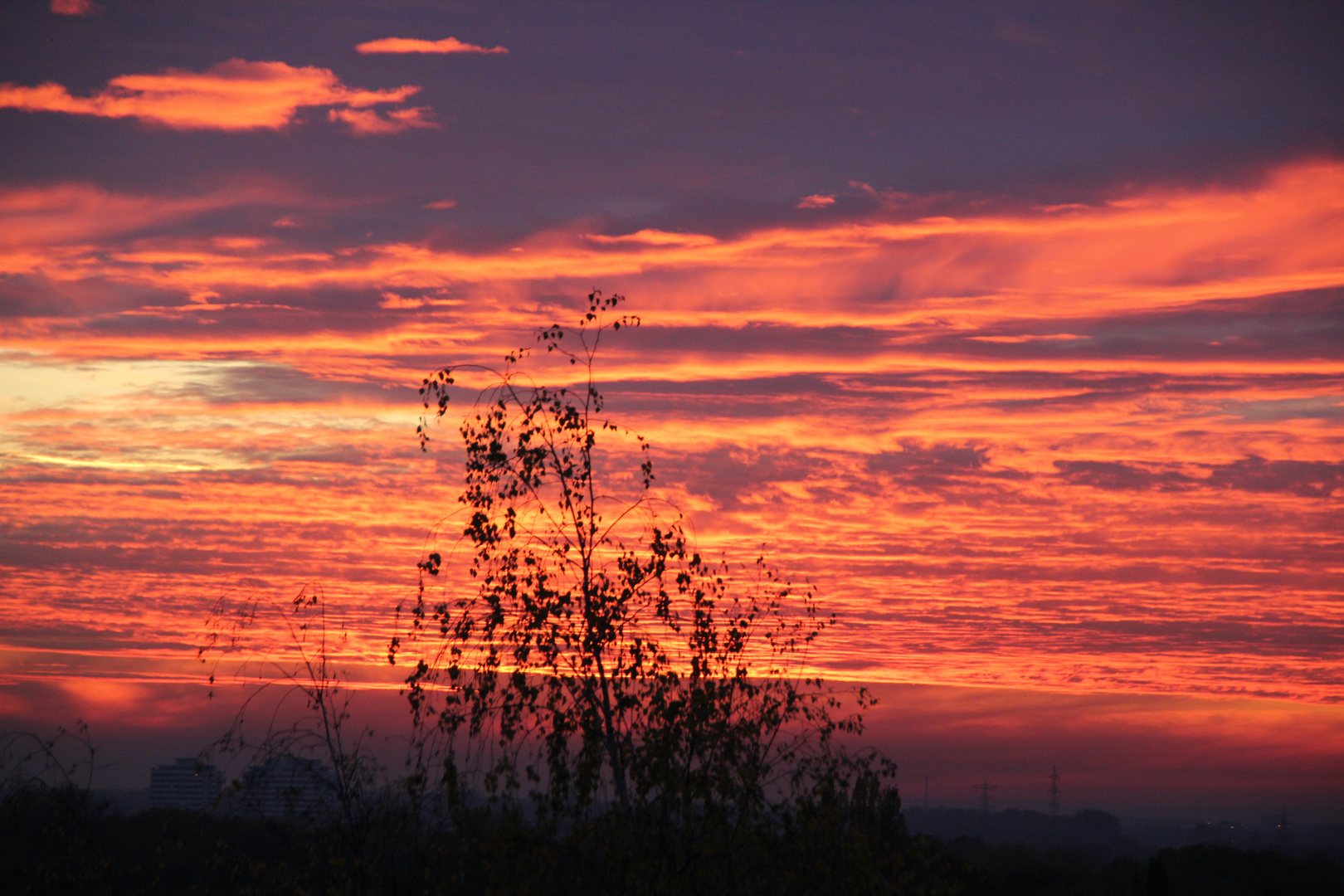 gestern Abend richtung Pfalz