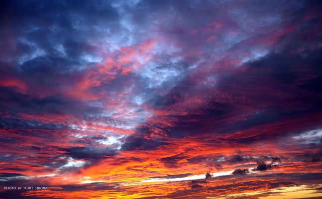 Gestern am Abend 17:30 Uhr.