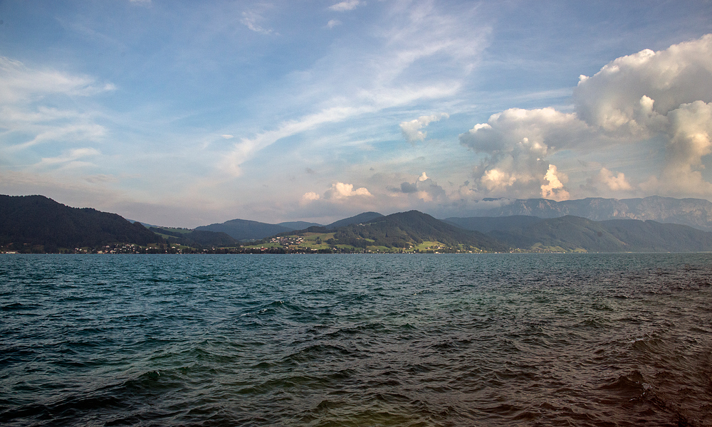 Gestern am Attersee