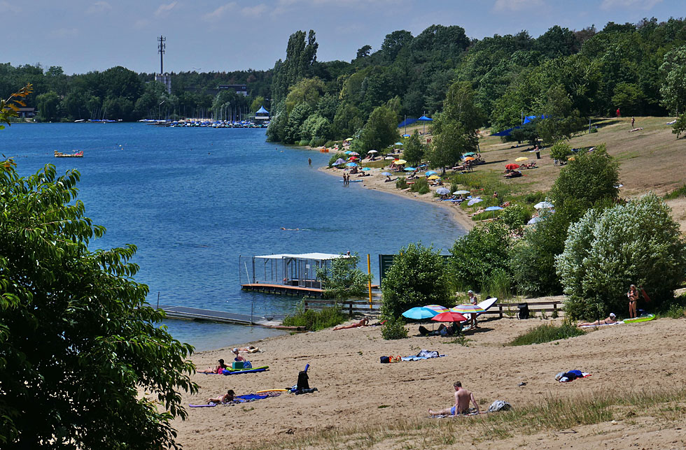 gestern am Badesee (Nähe FFM)