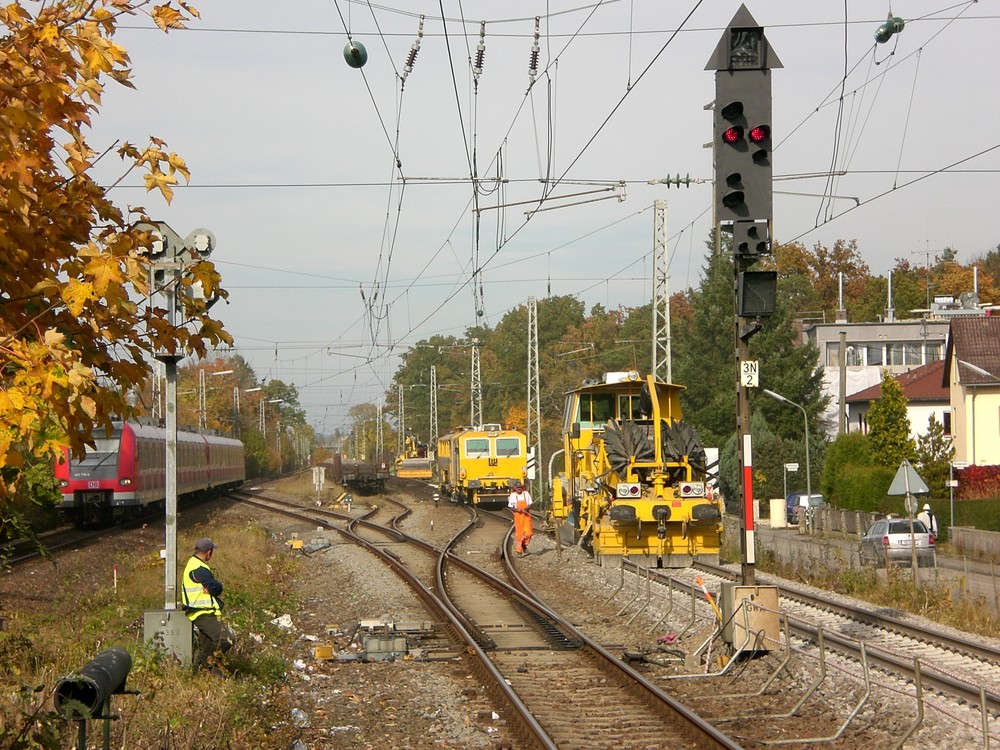 Gestern am Bahnhof Oberschleißheim