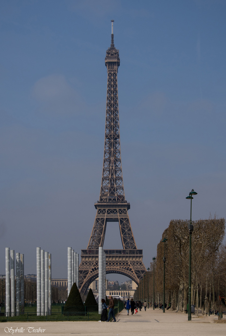 Gestern am Eiffelturm