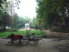 Gestern am Nationalfeiertag: auf dem Campus der Anhui University in Hefei