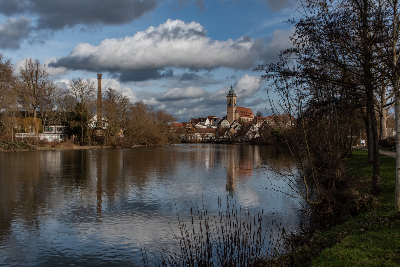 Gestern am Neckar entlang