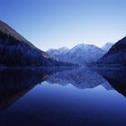 gestern am Plansee in Österreich mit Weitwinkelobjektiv