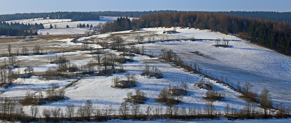 Gestern am Sonntag Morgen gab es bei uns die Sonne oberhalb von ca. 500 Metern...