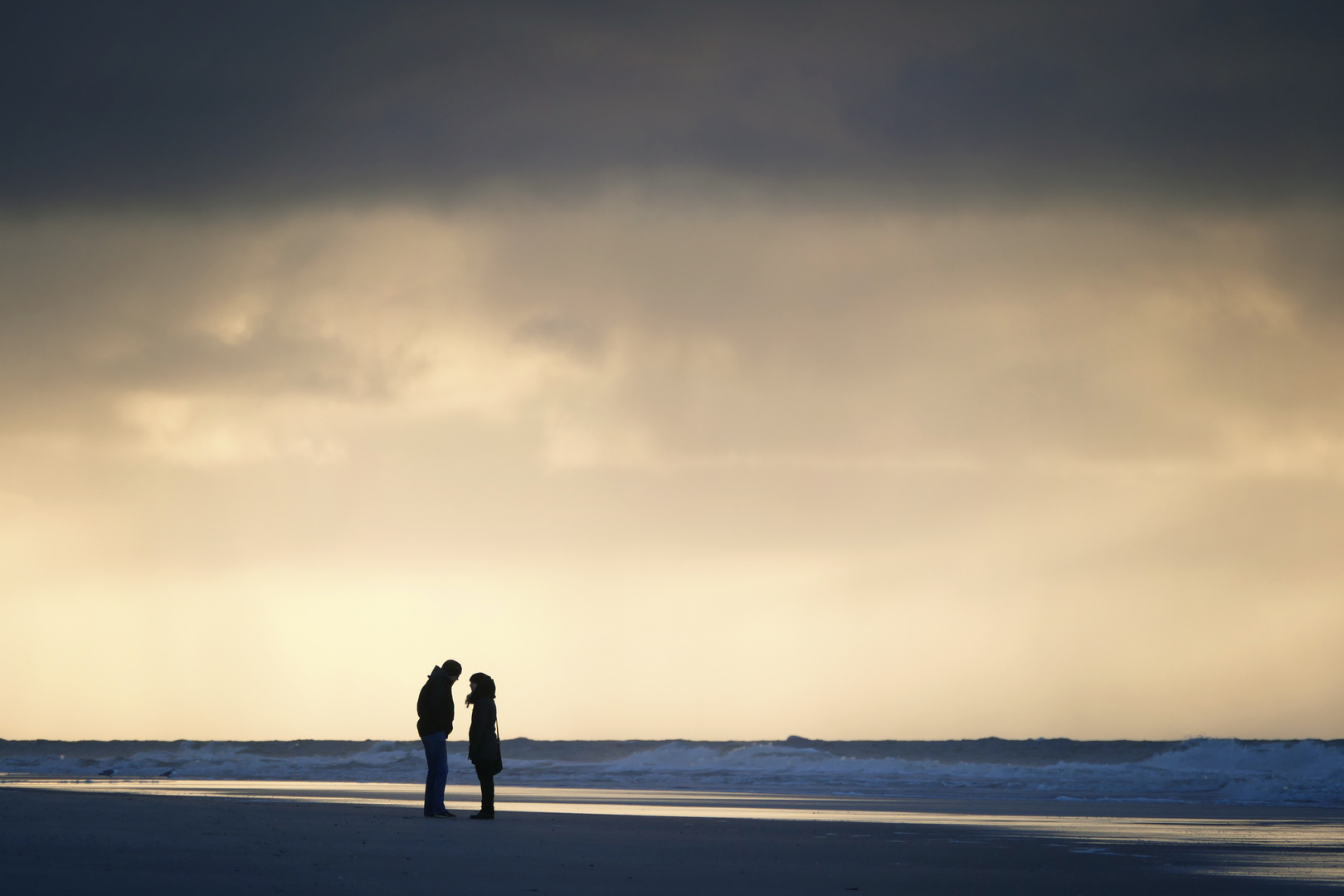 gestern am Strand