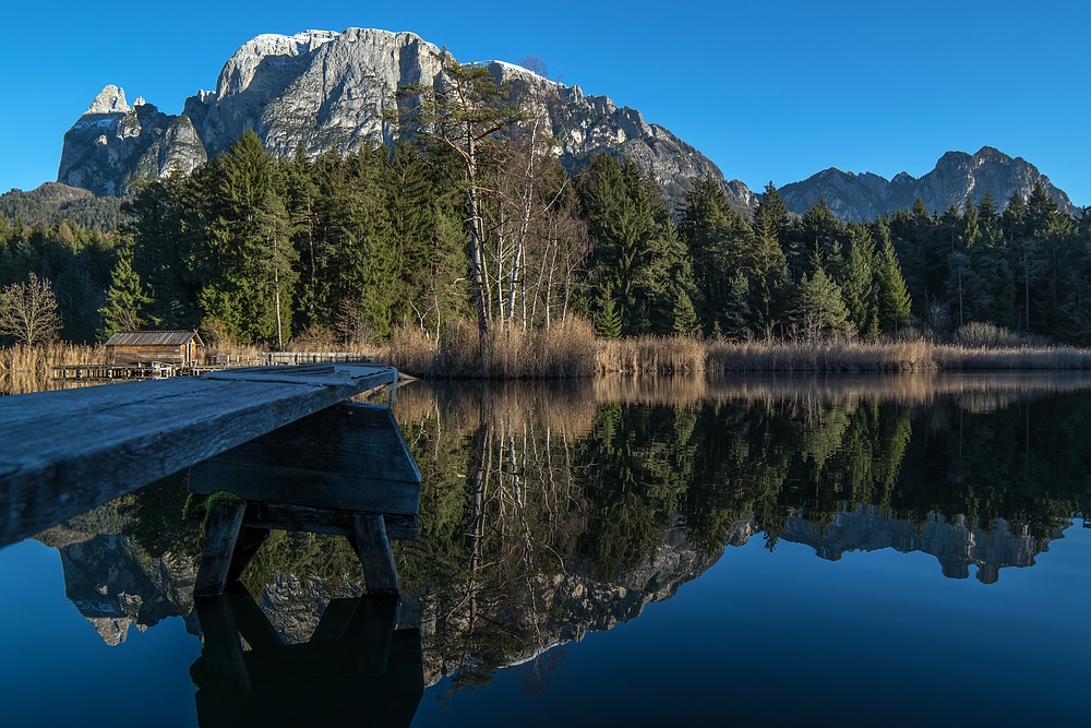 Gestern am Völser Weiher