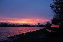 Gestern an der Alten Donau