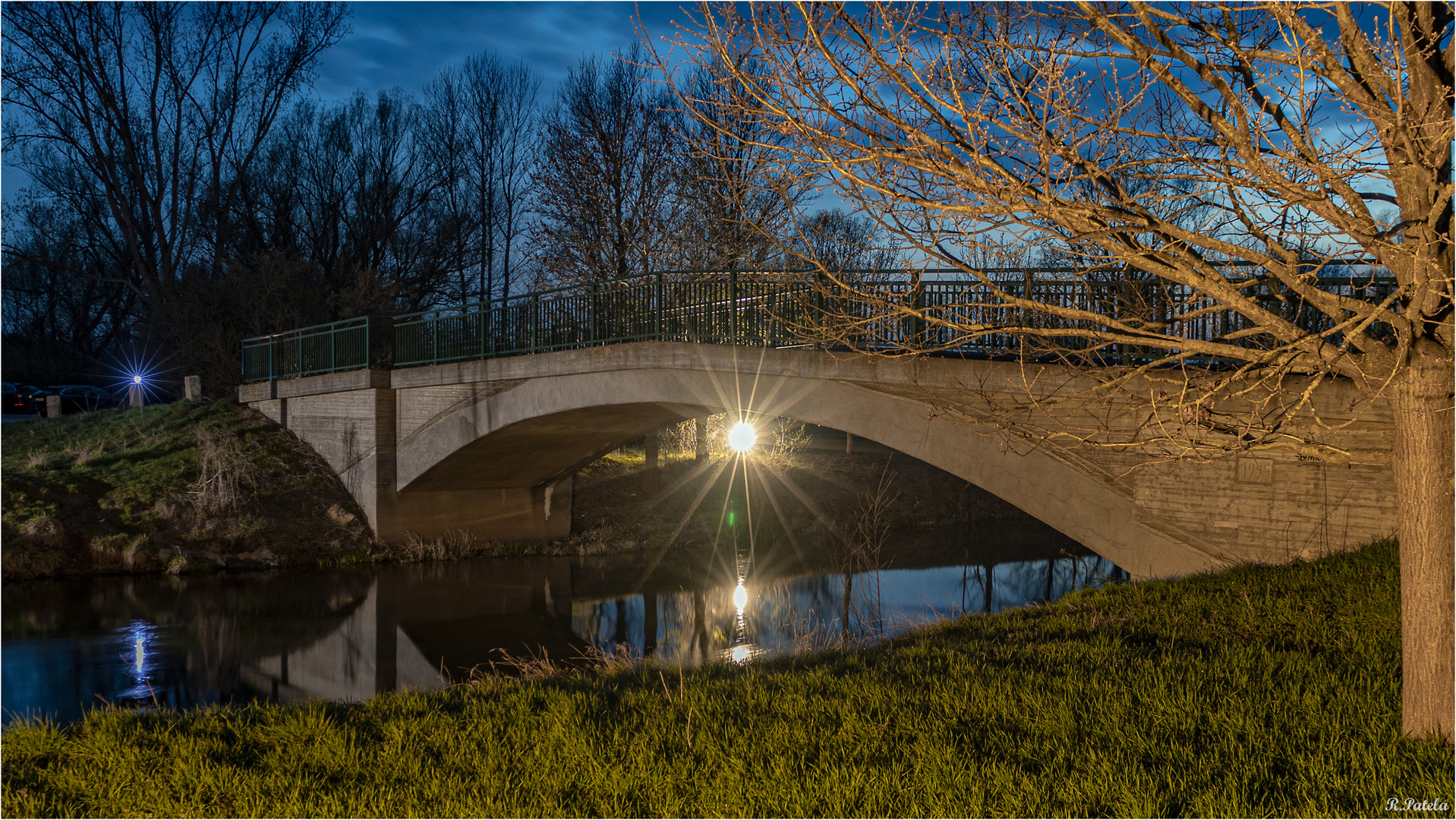 Gestern an der Bodebrücke