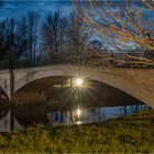 Gestern an der Bodebrücke