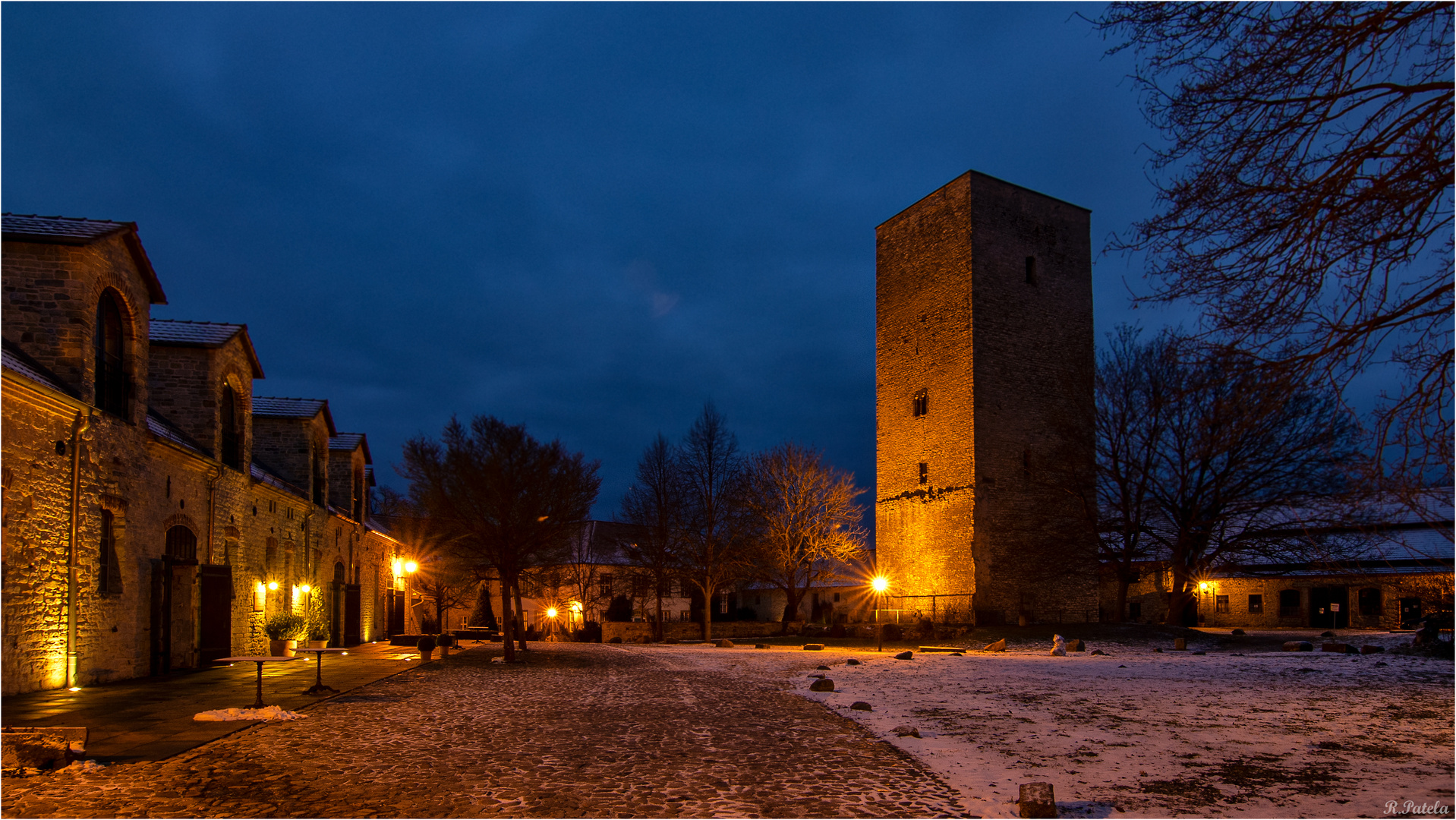 Gestern an der Burg Wanzleben 