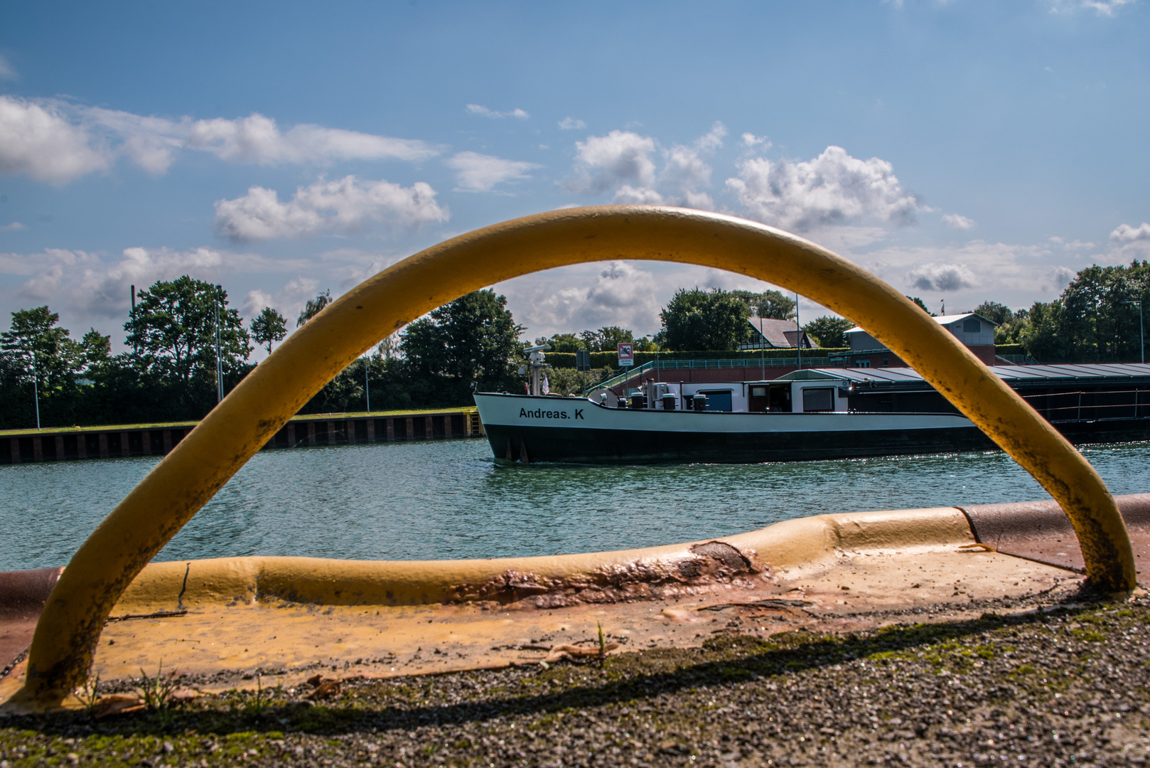 gestern an der Schleuse in Münster/Westf.