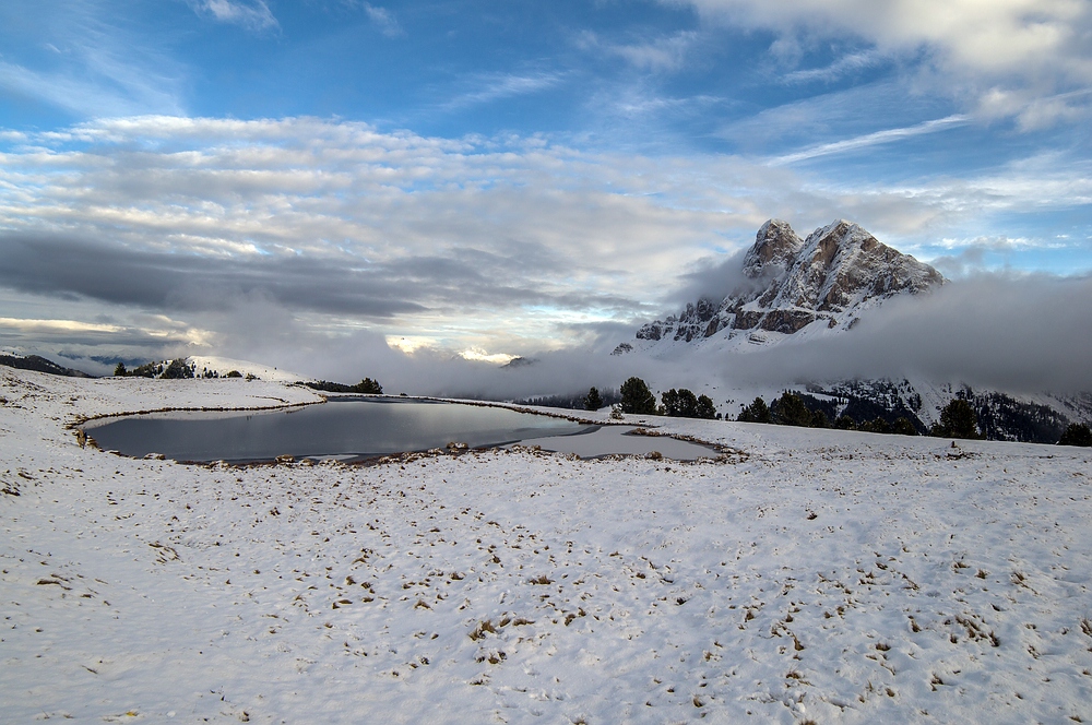 Gestern an der Wackerer Lacke (Plose)