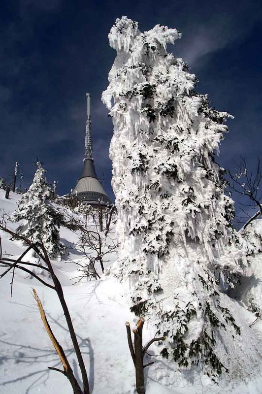 Gestern auf dem Jeschken bei Liberec