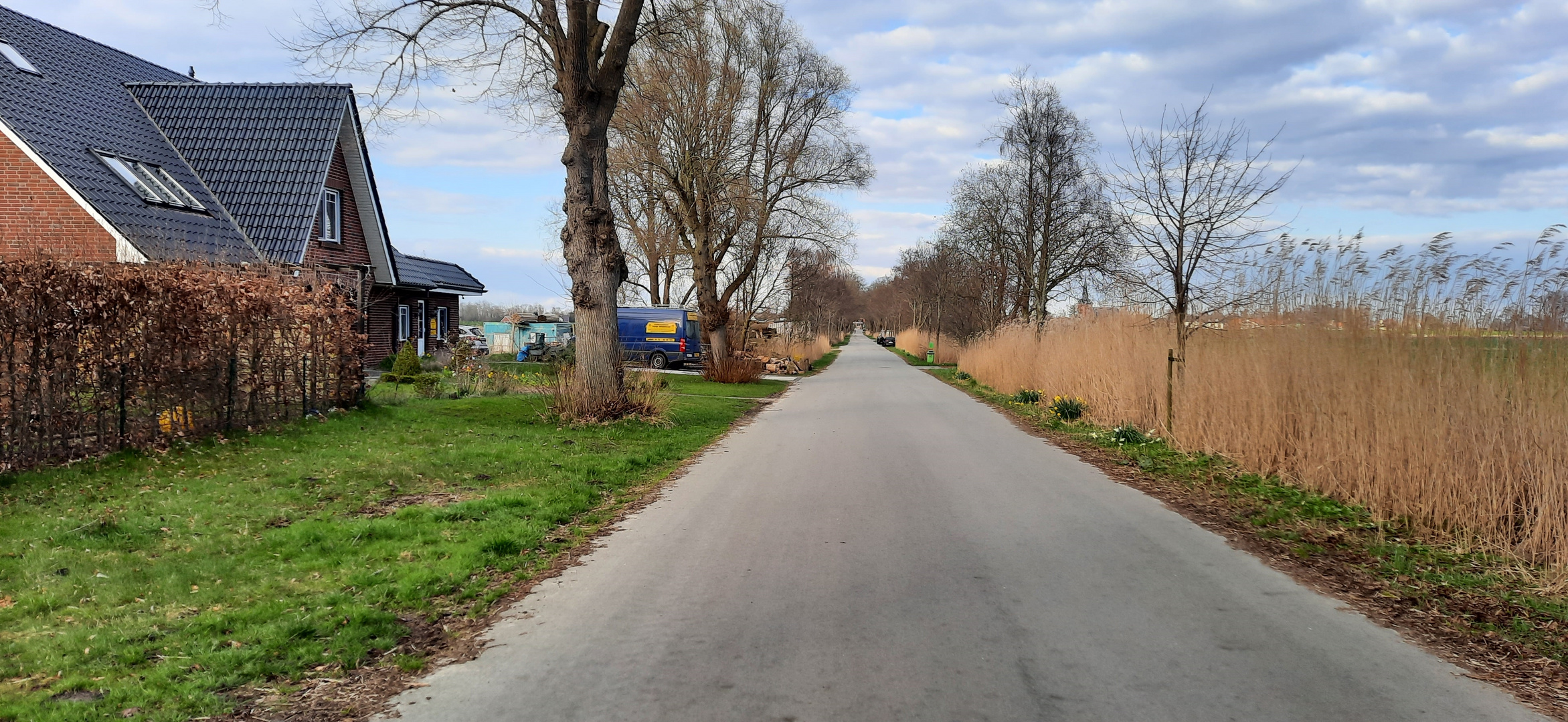 Gestern auf der Fährstraße ...