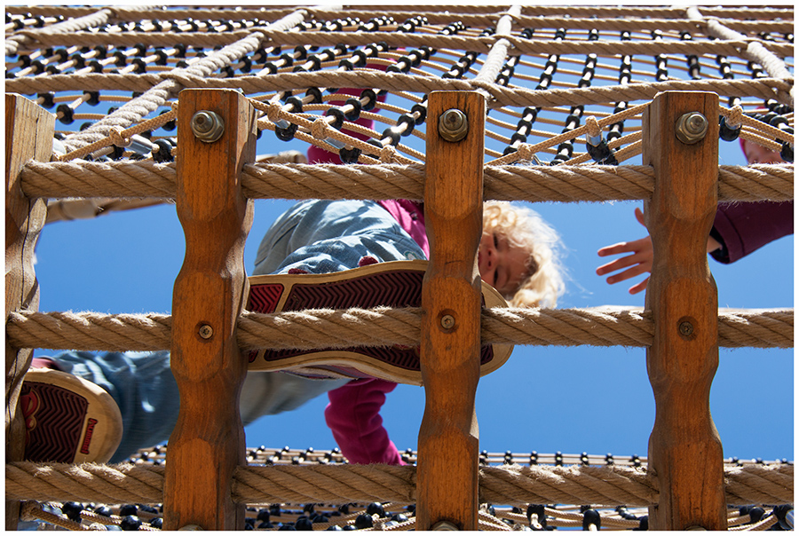 Gestern auf einem Spielplatz