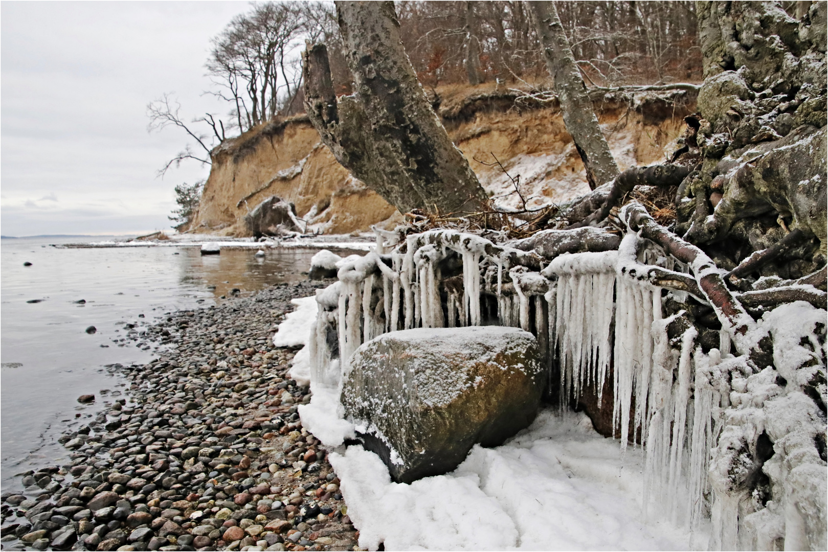 gestern - ein Hauch Winter