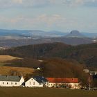 Gestern gab es den wieder, den schönen Blick zur Sächsischen Schweiz...