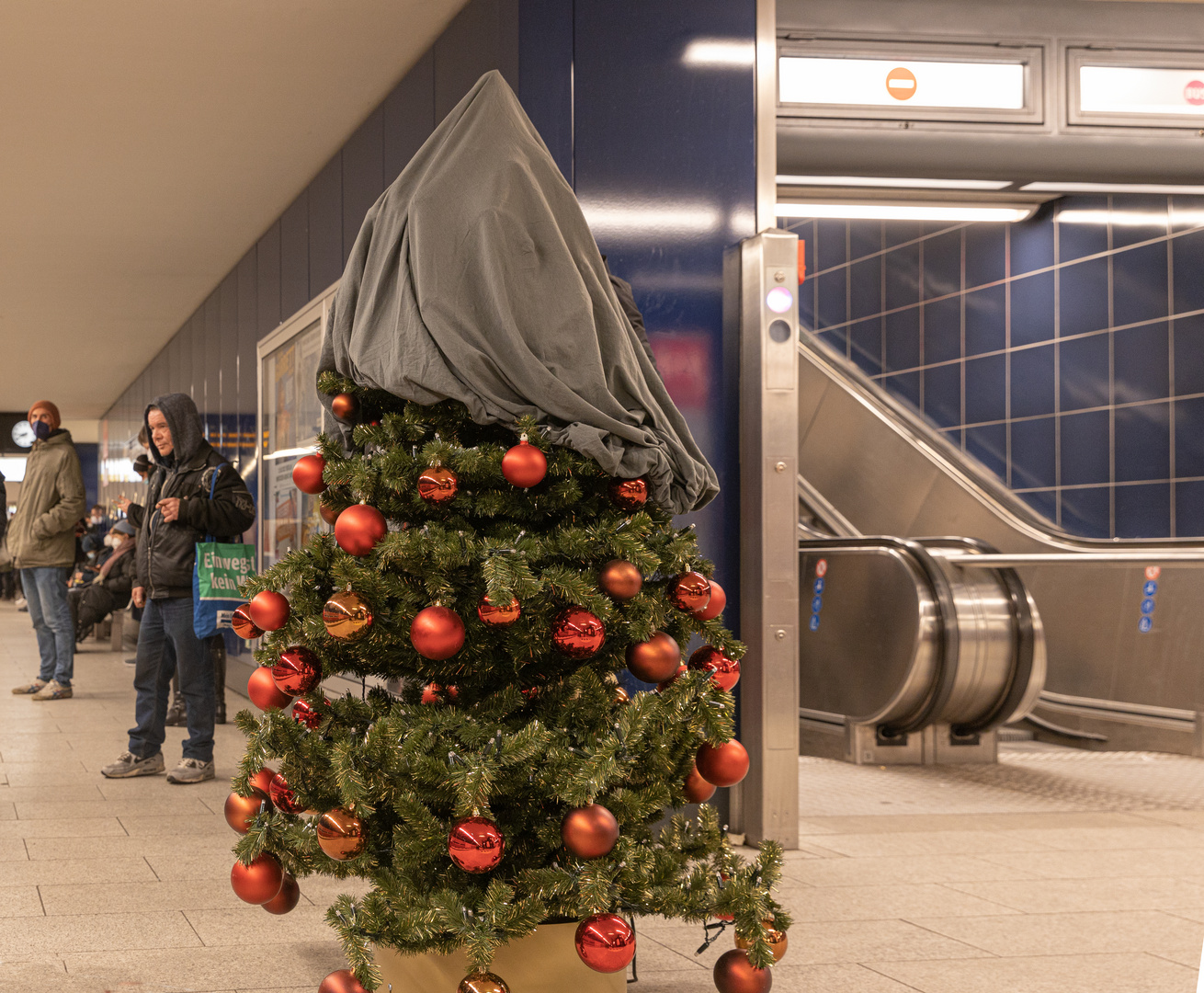 gestern in der U-Bahn